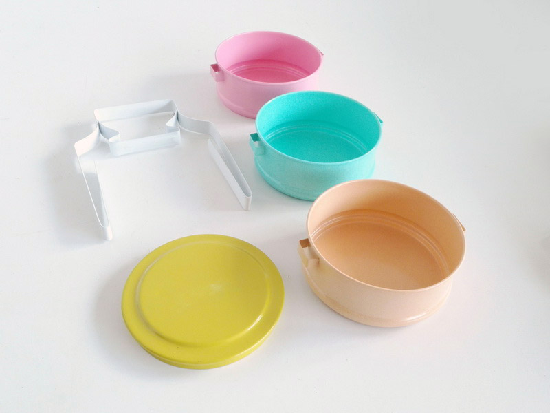 fiambrera 3pisos porta alimentos asia metal esmaltado 15-23x14x11 14x17x15 17-25x17x15